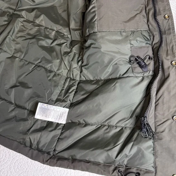 Carhartt Olive Green Hooded Puffer Coat - Picture 11 of 16